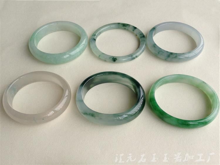翡翠手镯A货冰种阳绿紫罗兰缅甸天然玉翡翠手镯送证书