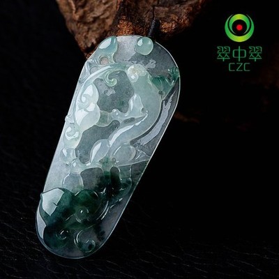 翠中翠天然缅甸翡翠A货冰种飘花玉石花件图片_珠宝图片-珠宝产品-金投珠宝-金投网