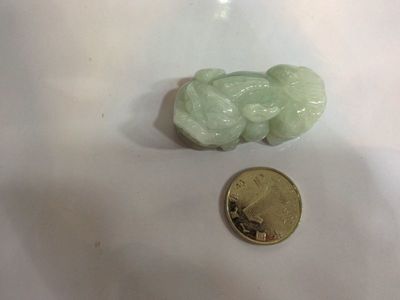 厂家直销 玉器批发 天然翡翠玉 A货貔貅批发 招财貔貅